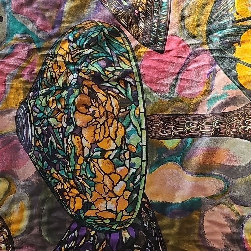 HIGH quality  gorgeous Tifany lamp design fabric